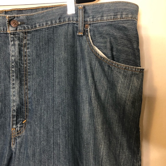 Levis Mens 559 relaxed fit w48L32 midwash distress - Picture 4 of 9